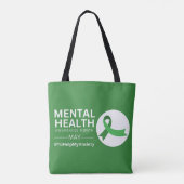 Tote Bag Mois de sensibilisation à la santé mentale 2023 |  (Dos)