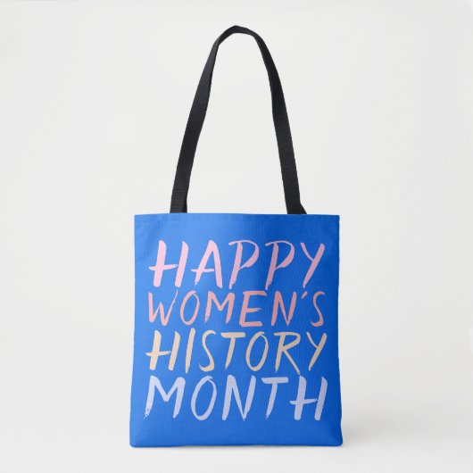 TOTE BAG MOIS HEUREUX DE L'HISTOIRE DES FEMMES (Devant)
