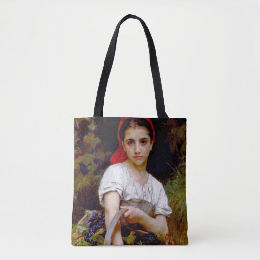 Tote Bag Moissonneuse, Bouguereau (Devant)