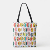 Tote Bag Moitié ovale rayée (Dos)