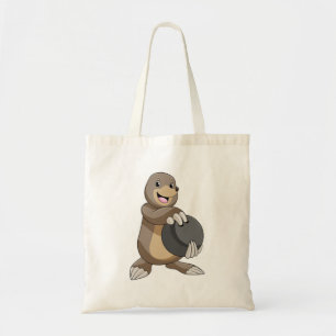 Tote Bag Mole à Bowling avec Bowling balle