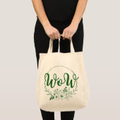 Tote Bag MOM à l'envers sort WOW ! (Devant (produit))