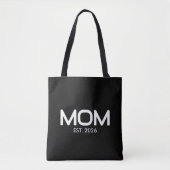 Tote Bag Mom Established New Mom Gift  (Devant)