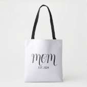 Tote Bag Mom Established New Mom Gift  (Devant)
