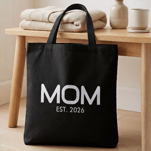 Tote Bag Mom Established New Mom Gift 