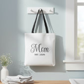 Tote Bag Mom Established New Mom Gift