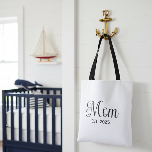 Tote Bag Mom Established New Mom Gift