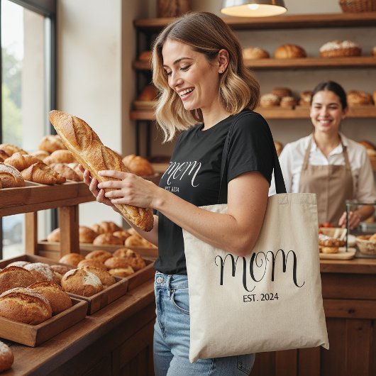 Tote Bag Mom Established New Mom Gift 