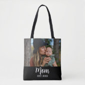 Tote Bag Mom Established Photo Mother's Day (Devant)