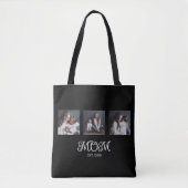 Tote Bag Mom Established Script Black 3 Photo (Devant)