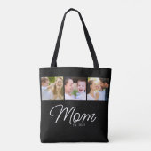 Tote Bag Mom Established Script Black 3 Photo (Dos)