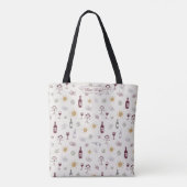 Tote Bag Mom Life Wine Vibe Personalized (Dos)