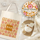 Tote Bag MOM_Master du Multitâche drôle de citation florale