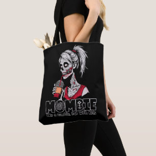 Tote Bag Mombie, comme un zombie, mais avec des enfants