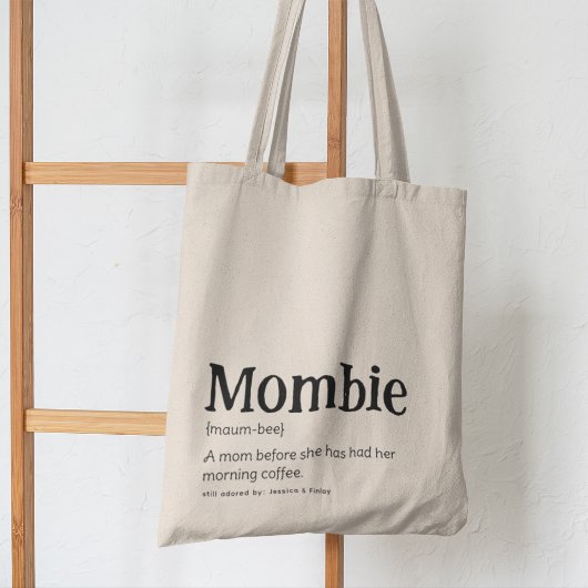 Tote Bag MOMBIE - Définition drôle de maman