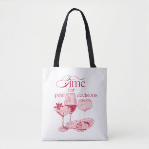 Tote Bag Moment de décisions qui coulent   Création drôle p