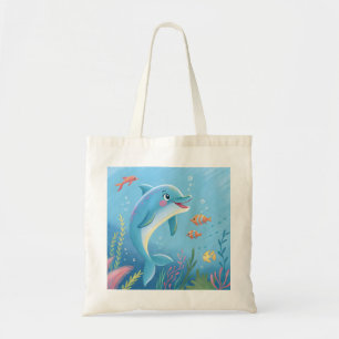 Tote Bag Moments joyeux de dauphin