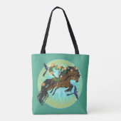 Tote Bag Momma Cheval et poulain (Dos)