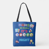Tote Bag Moms En Grève, Sa Nuit De Bingo (Dos)