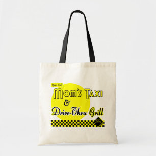 Tote Bag Moms Taxi et Drive Thru Grill dit Fourre-tout