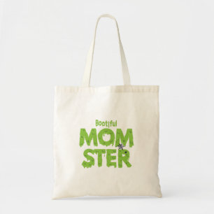 Tote Bag Momster Botieux Maman Funny Puns Halloween