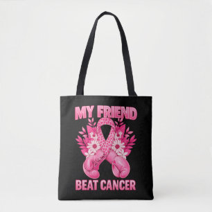 Tote Bag Mon ami a vaincu le cancer