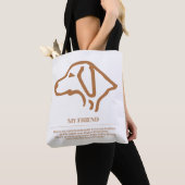 Tote Bag Mon amie (De près)