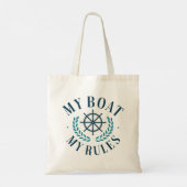 Tote Bag Mon bateau mes règles (Dos)