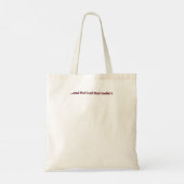 Tote Bag Mon chien pense que je suis Cool (Dos)