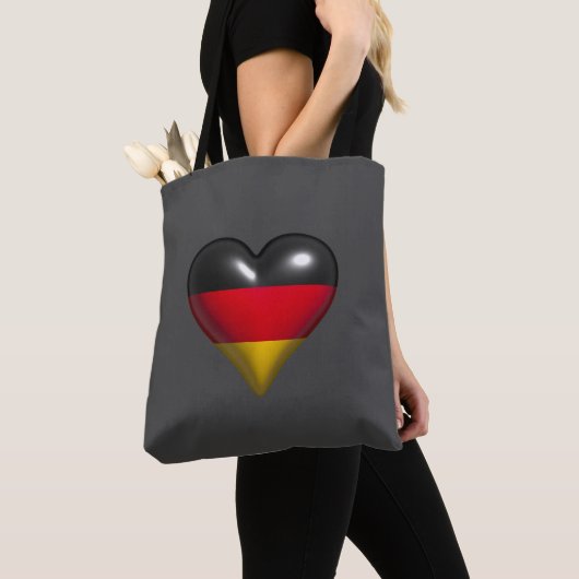 Tote Bag Mon coeur pour l'Allemagne (De près)