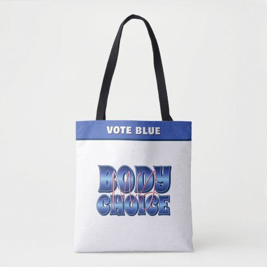 Tote Bag Mon corps Mon choix (Devant)