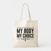 Tote Bag Mon corps Mon choix (Dos)