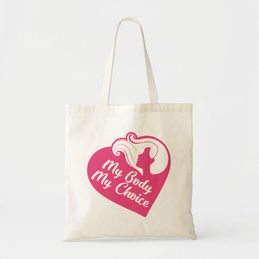 Tote Bag Mon corps Mon choix (Devant)
