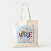 Tote Bag Mon credo d'infirmière (Dos)