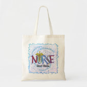 Tote Bag Mon credo d'infirmière (Devant)