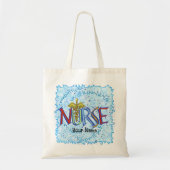 Tote Bag Mon credo d'infirmière (Devant)