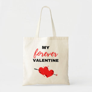Tote Bag Mon Forever Valentine Black