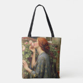 Tote Bag Mon Fourre-tout rose doux (Dos)