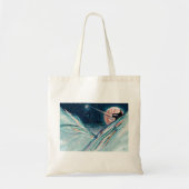 Tote Bag Mon futur chez soi dans l'espace (Devant)