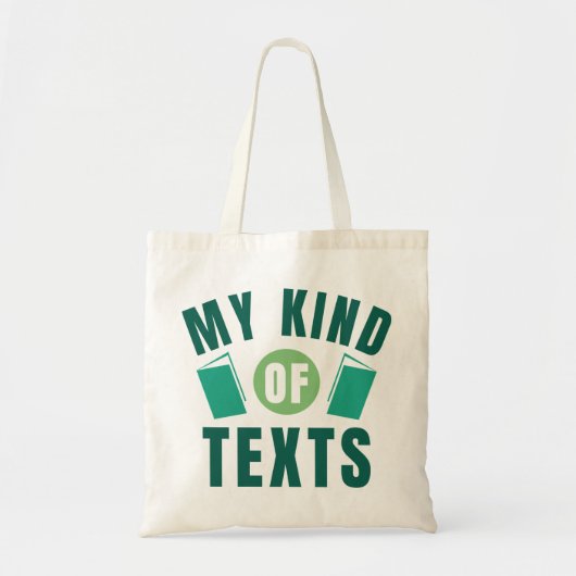 Tote Bag Mon Genre De Textes (Devant)