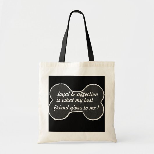 Tote Bag mon meilleur ami (Devant)