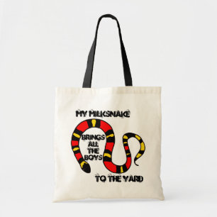 Tote Bag "Mon Milksnake" Herper Fourre-tout