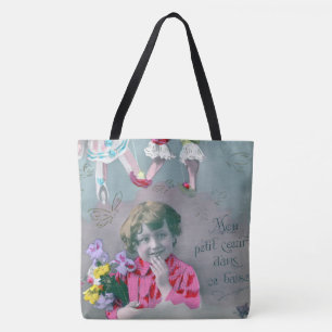 Tote Bag Mon petit coeur dans ce baiser