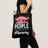 Tote Bag Mon peuple favori m'appelle Fête de la Mère de mam (De près)