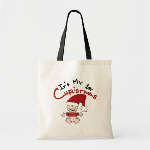 Tote Bag Mon premier bébé Noël Père Noël Tshirts et cadeaux