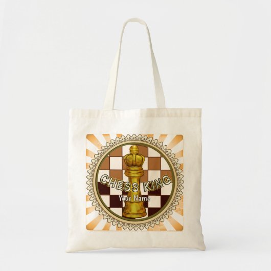 Tote Bag Mon roi d'échecs (Devant)