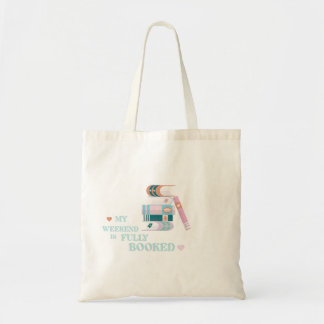 Tote Bag mon week-end est complet