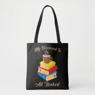 Tote Bag Mon Week-End Est Tout Le Lecteur D'Auteur De Livre