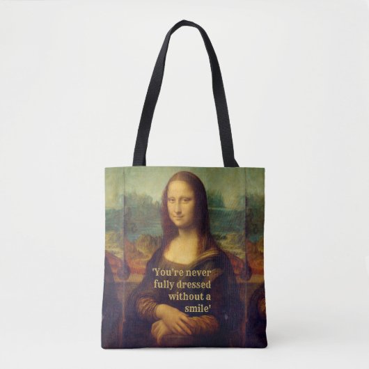Tote Bag Mona Lisa (Devant)