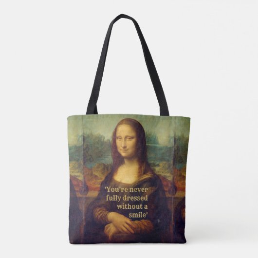 Tote Bag Mona Lisa (Dos)